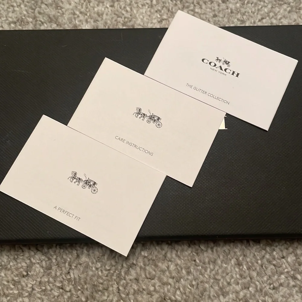 COACH glitter collection - Picture 5 of 5